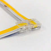 L-mellemled - Enkeltfarvet LED strips - 10mm bred, 12V / 24V, COB