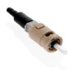 Fastcam Pre-termineret Optisk Fiber Konnekter OM1 ST (BEIGE) 10.5mm Cleave with 0.9mm 2mm & 3mm boot
