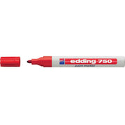 Marker Edding 750 permanent rød 2-4mm