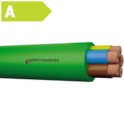 Kabel Afumex Easy RZ1-K AS 5G6 grøn T500