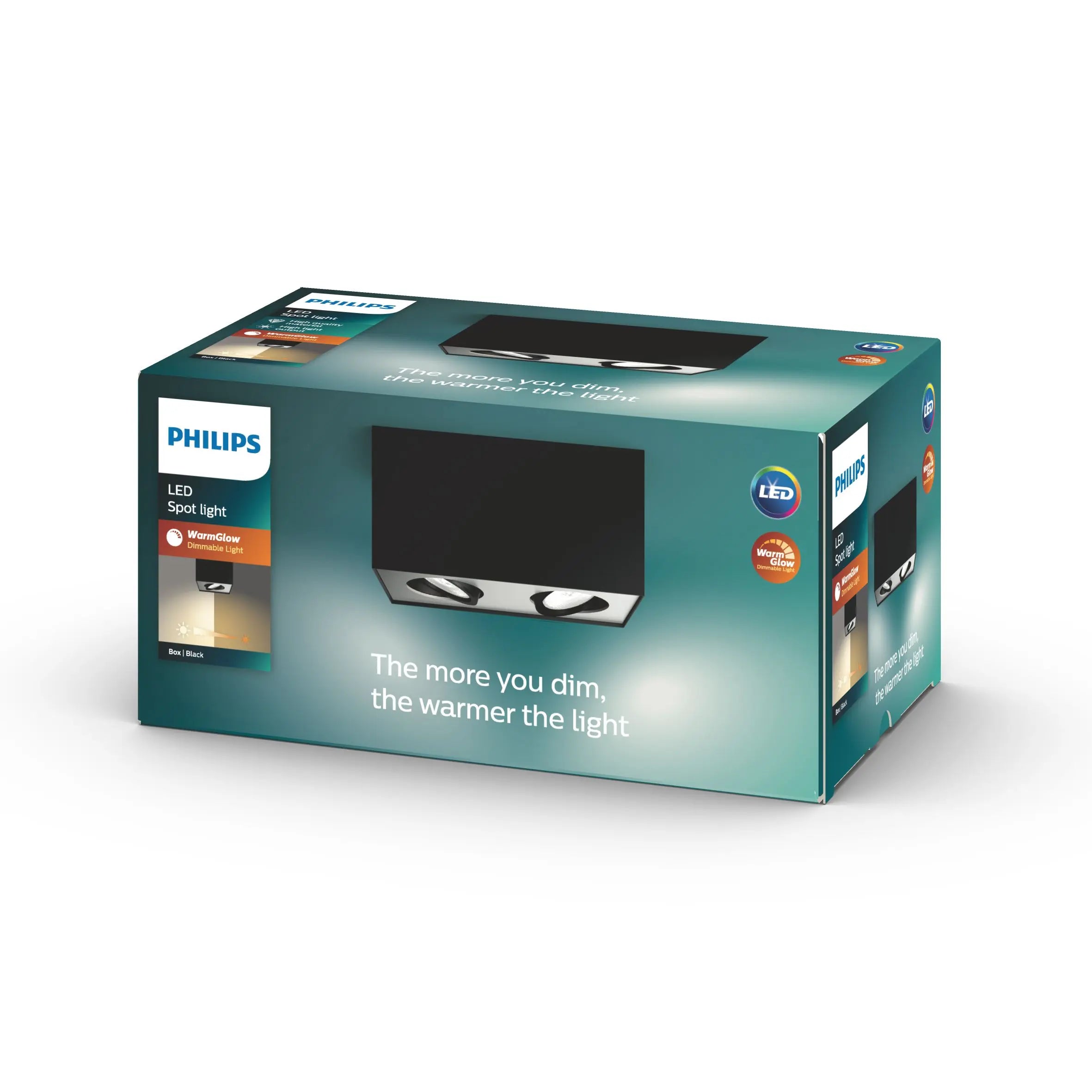 BOX special form black 2x4.5W SELV WGD