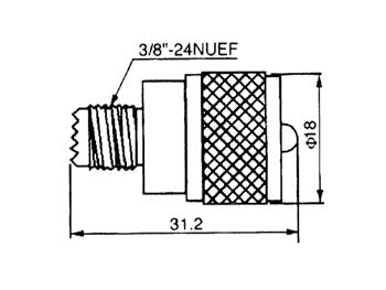 Mini PL hun til UHF(PL-259) han