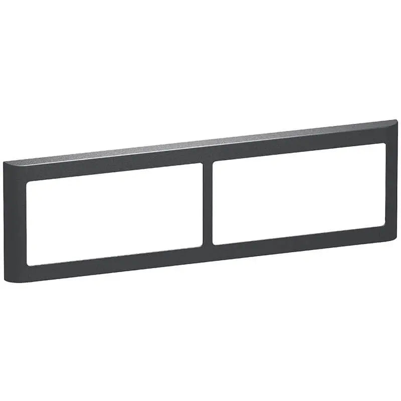 LK Fuga ramme SOFT 63 2x2m vandret - koksgrå
