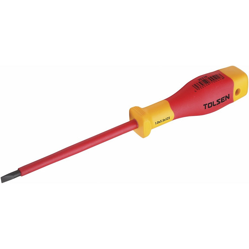 Skruetrækker - Isoleret 1000V, SPOR, 125 MM