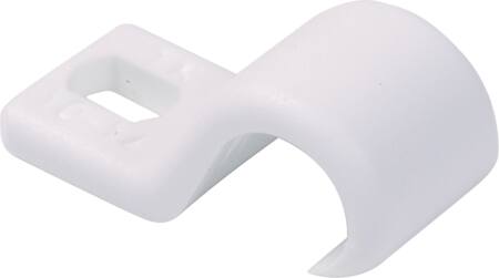 KABELBØJLE HVID PLAST TK 5-7MM
