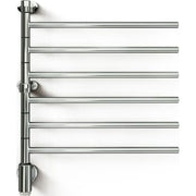 Flex 1 håndklædetørrer m/6 svingbare arme, 685x550mm, pol rf 60W