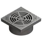 Ulefos 425 x 220 mm karm/rist m/lås, firkantet, fast, 12,5 t, GG