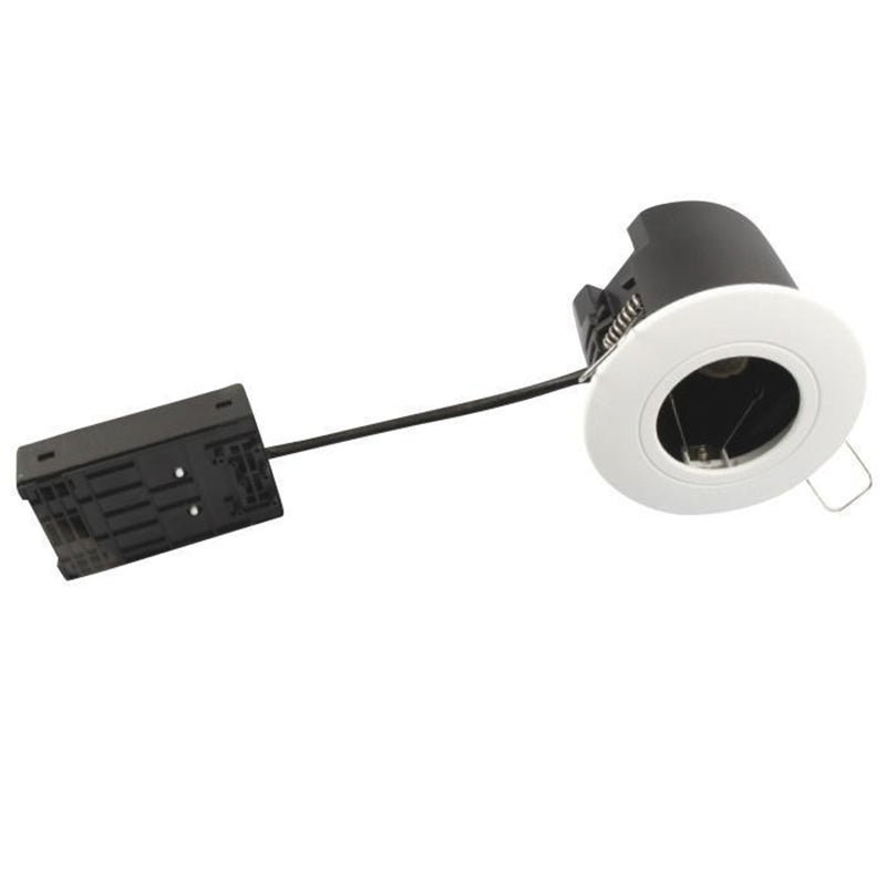 Cira Fixed 230V GU10 IP44 Mat Hvid Rund