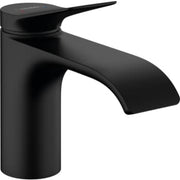 Hansgrohe Vivenis håndvaskarmatur 133mm med løft-op BV mat, sort