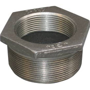 1.1/2" x 1/2" Sort nippelmuffe