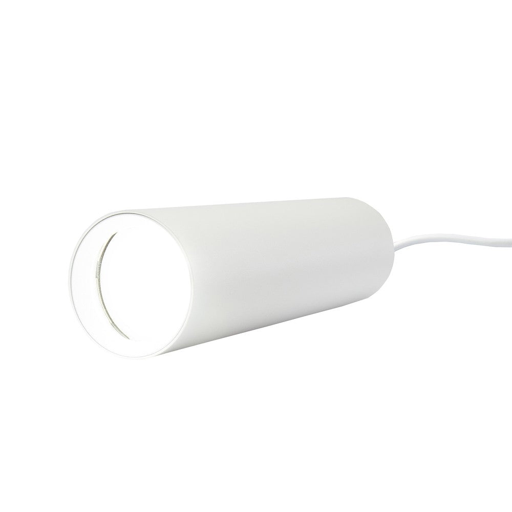 MADARA MINI II GU10 pendellampe til 3-faset skinne 230V IP20 Ø55 x 200mm HVID - 230V