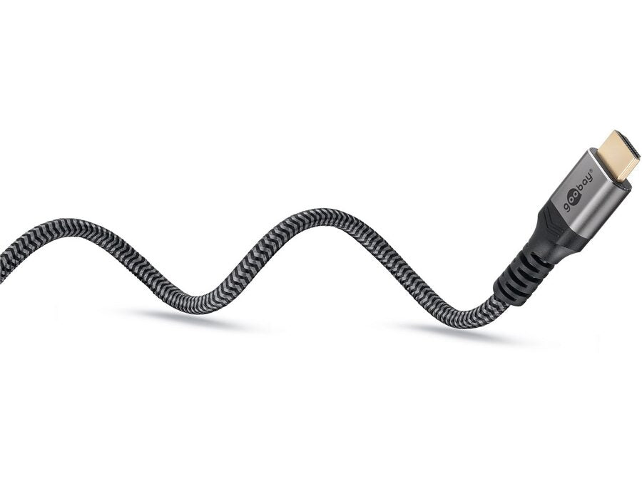 Ultra High Speed HDMI 2.1 Kabel - 8K/60Hz - Grå (0,5m)