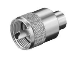 UHF(PL-259) hanstik til RG58/U, Ø5mm (twist-on)