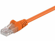 UTP netværkskabel - CAT5E, 2 x RJ45, Orange (0,5m)