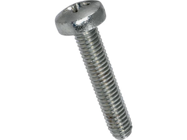Maskinskrue, panhoved - M2x5mm, pozidriv PZ1 (50 stk.)