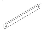 Overpart skinneholder ACB