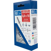Nitte 3,2 x 15 mm, 85 stk.
