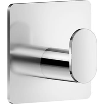 Smedbo cube enkelkrog. poleret. selvklæbende. 48 x 48 mm.