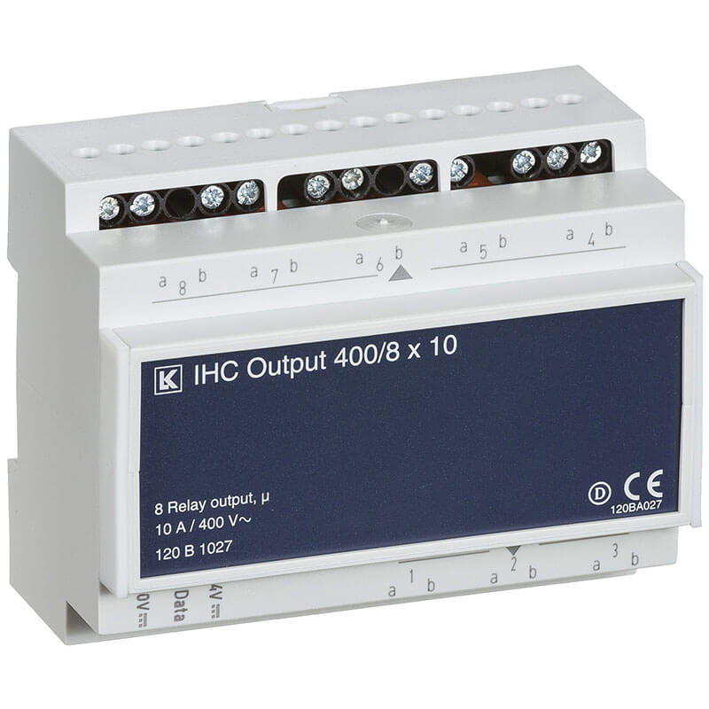 IHC CONT. OUTPUT 8X10A, 400VAC