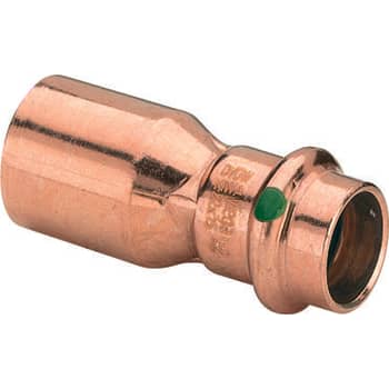 28 x 15 mm Reduktion nippel/muffe Profipress