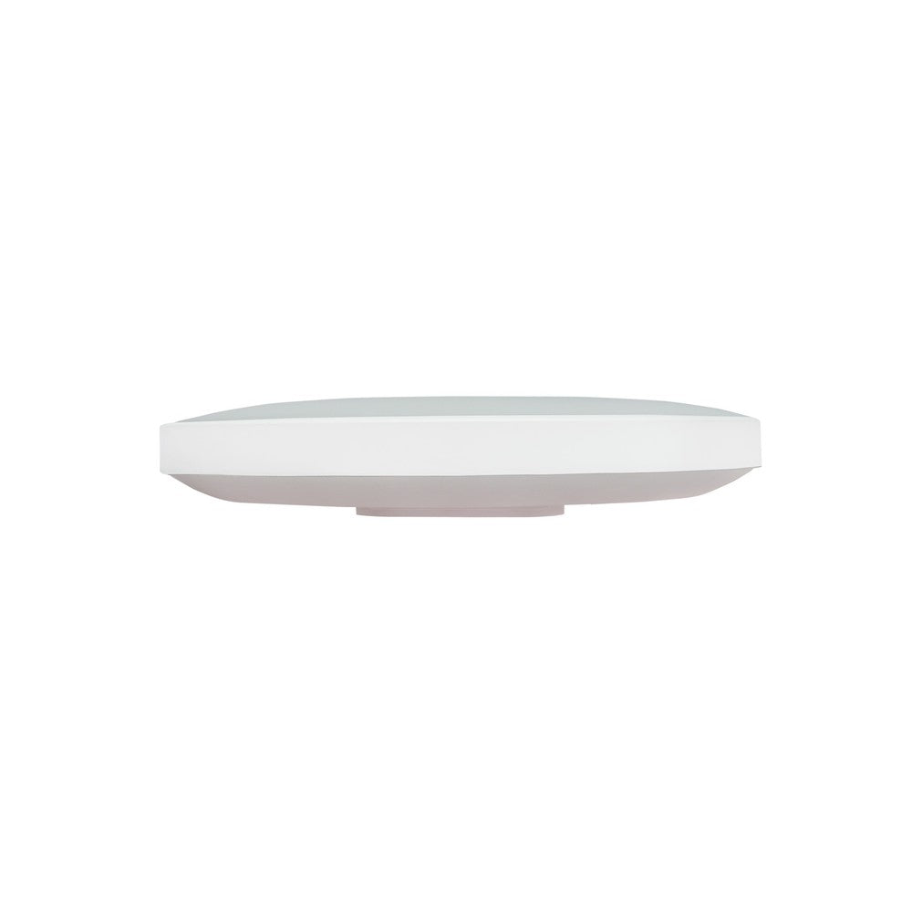 Spectrum 24W LED Loftslampe - Ø32cm, Højde: 5,2cm, Hvid Kant, Sort Ring, 3200lm, RA80, IP54