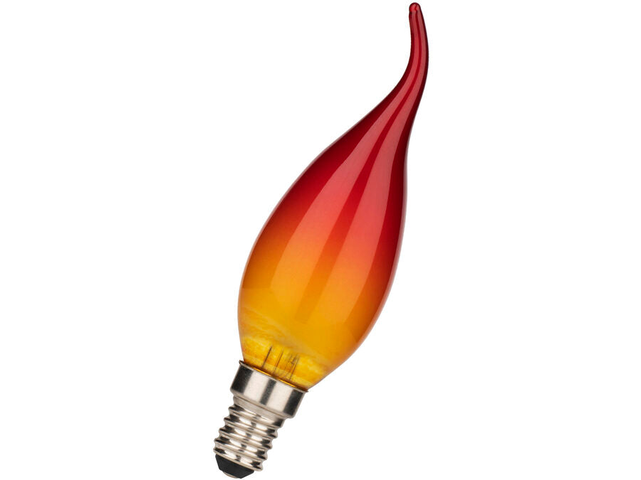 C35 "flamme" LED kertepære - 240V / 4W, E14, Dæmpbar (1600K)