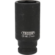 Tecos krafttop, 1/2", lang, 27 mm