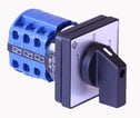 Kraus & Naimer omskifter 20A 3 polet funktion 1-0-2 4 huls frontmontage 48x48mm   CA10.A212.E