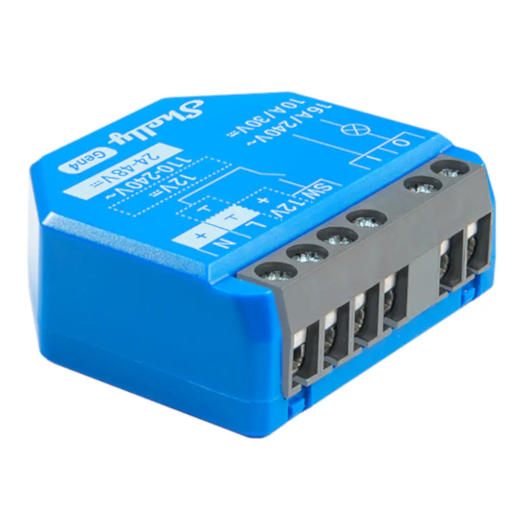 SHELLY 1 GEN4, WIFI & ZIGBEE RELÆ
