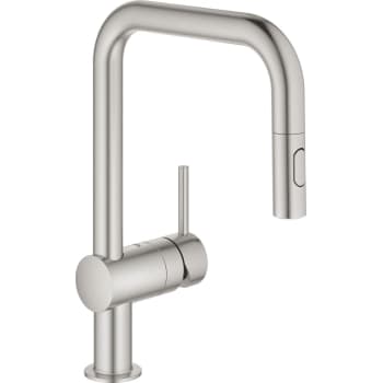 Grohe Minta, køkkenarmatur, U-tud, supersteel