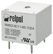 Miniature relæ - 3VDC 10A, 1 x skifte (SPDT), 5-ben 2mm