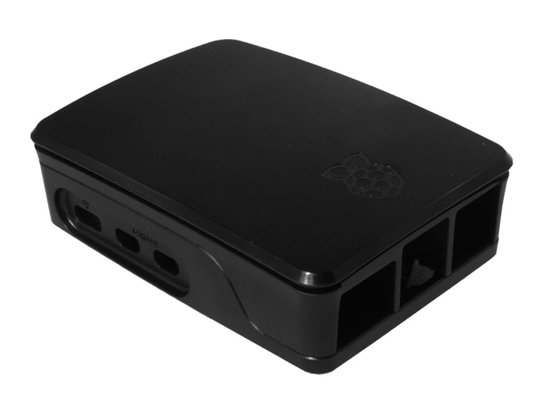Raspberry Pi 5 kabinet m. blæser - Koksgrå