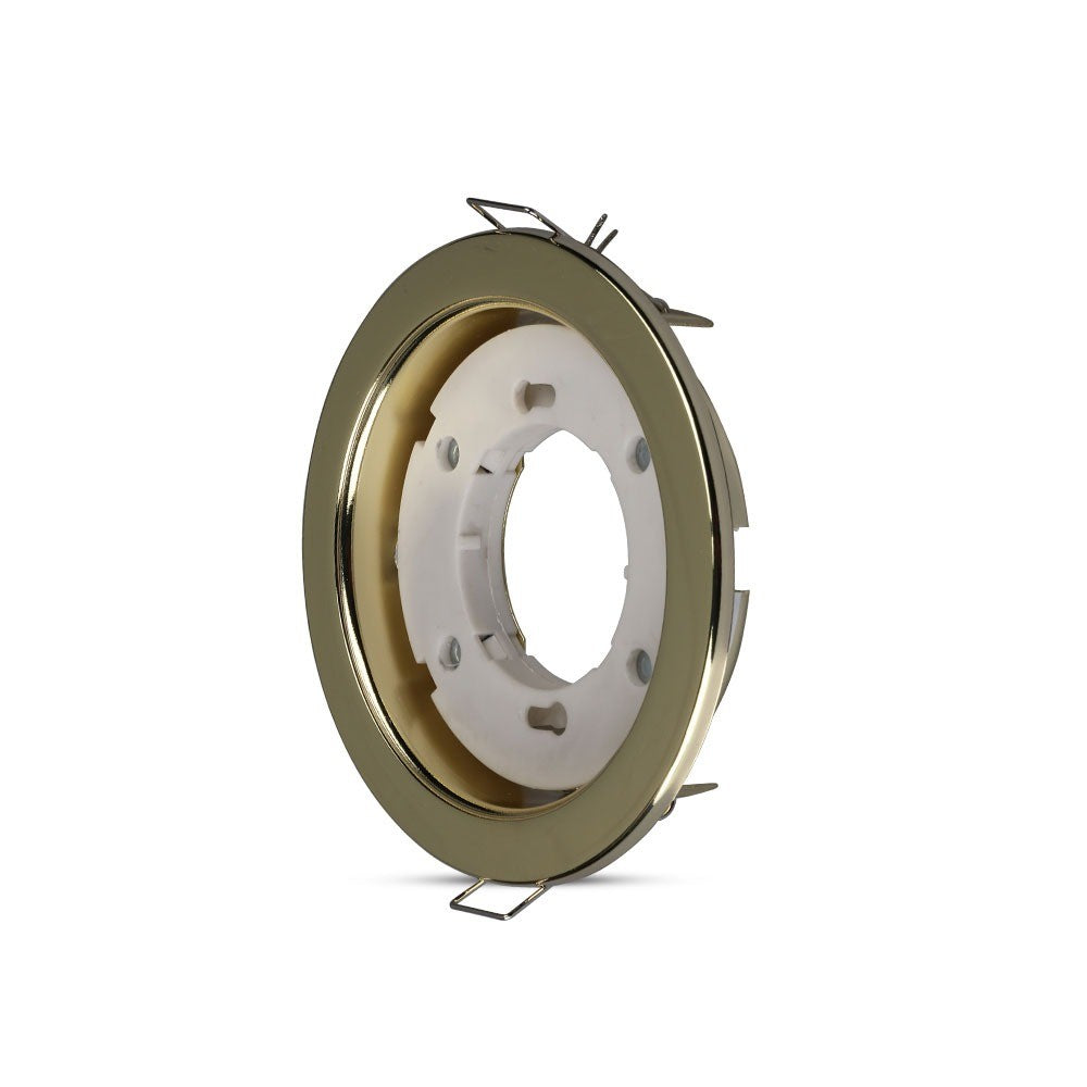 VT-715 GX53 Fatning Rund - Guld