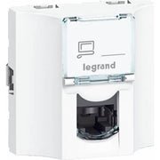 Mosaic Bagsidestik RJ45 Kat.6 UTP Hvid