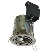 Downlight MR16 blank børstet stål