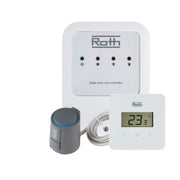 Roth trådløs regulering til minishunt, rumtermostat med display