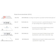 Nobø varmeliste 500W 400V uden termostat