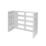 19" væg-beslag - 8U 494x360x400mm, Hvid