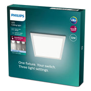 Touch panel ceiling CL560 SS SQ 12W 40K W HV06