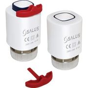 24V NC actuator til gulvvarme med 30mm omløber