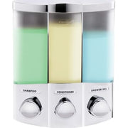 Trio dispenser krom