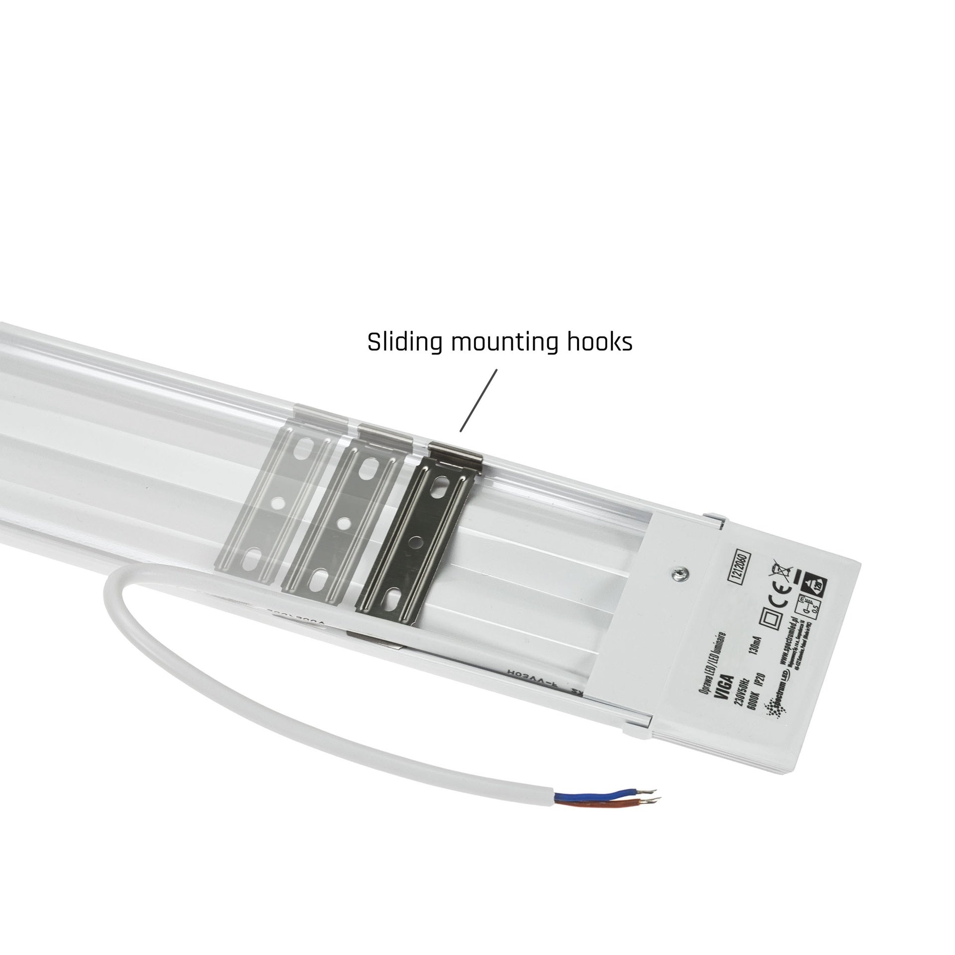 VIGA LED 14W Armatur 4000K 60 cm