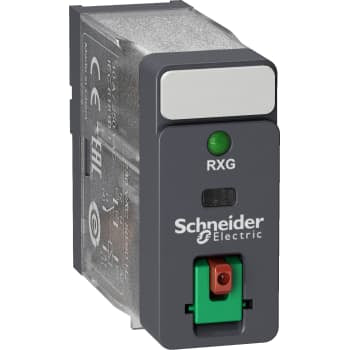 1C/O 10A RELÆ TESTKNAP+LED 24VAC