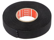 Lærredstape - 19mm bred / 260µm, Sort (25m)