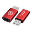 Safe Charge USB-A til C Data Blocker adapter