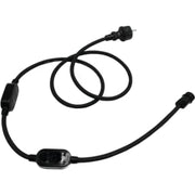 Ranceo 230-V-kabel til LED-strip/lysbånd, 2 x modstand