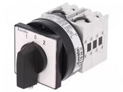 Maskin drejeafbryderkontakt - 3P, (1)-0-(2), 16A (IP65)