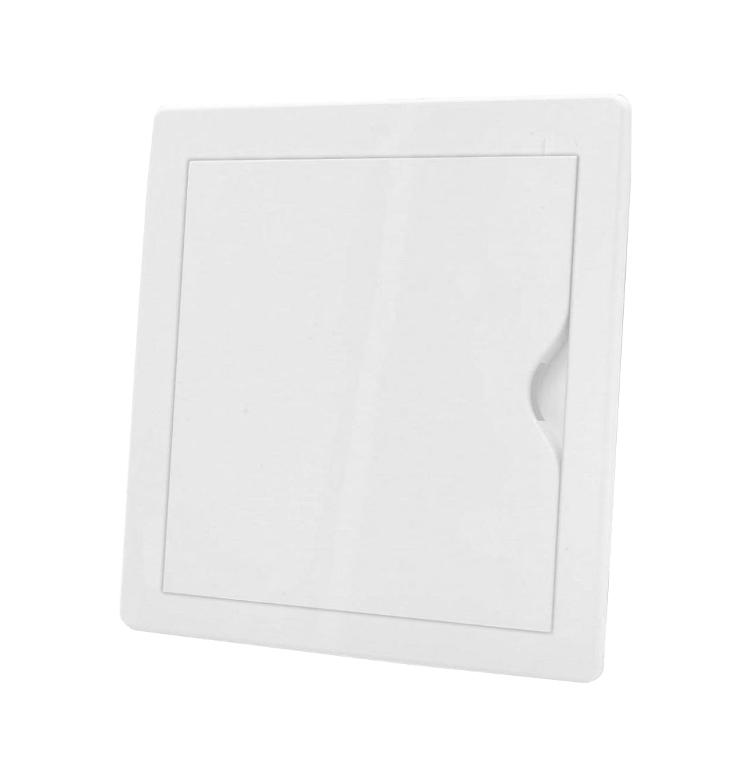 Inspektionslem - 100x100mm, Plast, Hvid