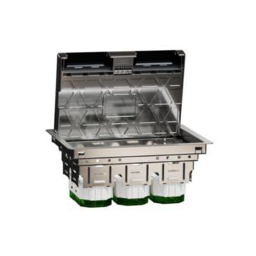 GULVBOKS-L 6 MODUL METAL