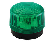 LED blinklys - 12Vdc, Ø100mm, IP20, Grøn